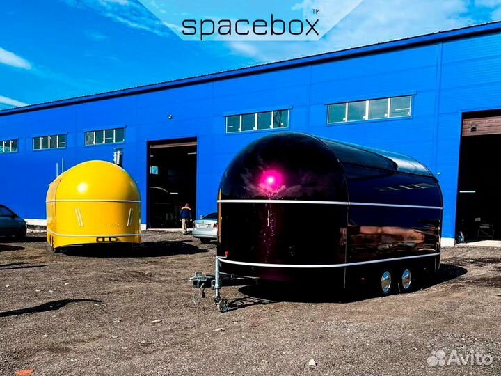 Фудтрак, Торговый павильон