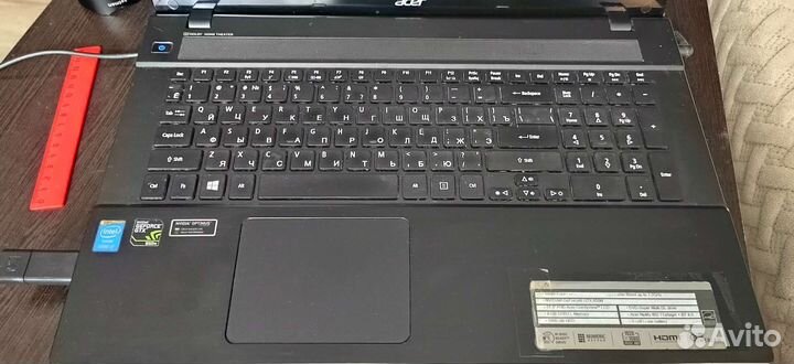 Ноутбук Acer V3 772G, i7 8 потоков 8гб озу