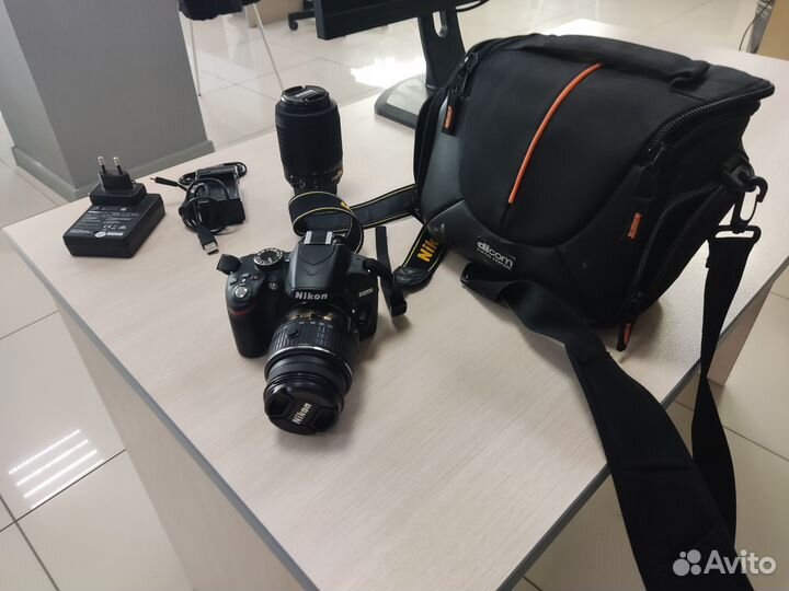 Фотоаппарат nikon D3200 Kit 18-55 + 55-200