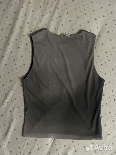 Топ майка градиент lime