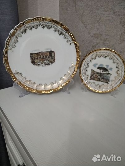 Тарелка антиквариат