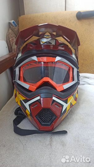 Шлем кроссовый бу