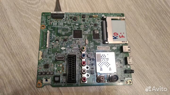 М-Платы и бп от разных телевизоров