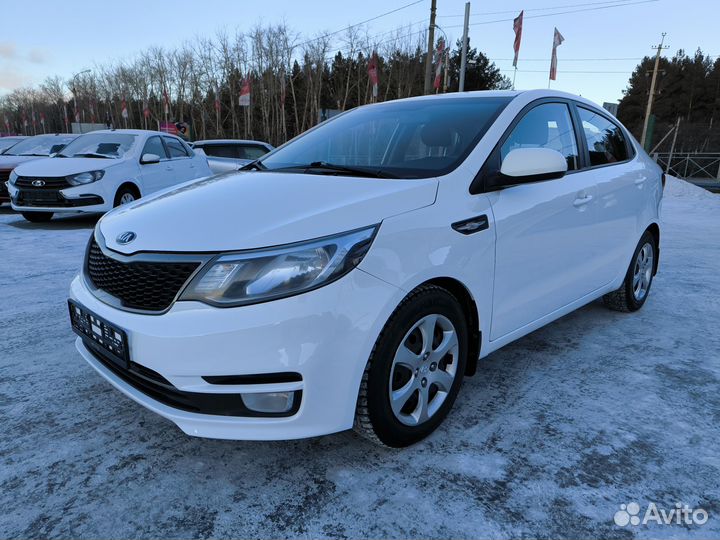 Kia Rio 1.6 AT, 2015, 111 112 км