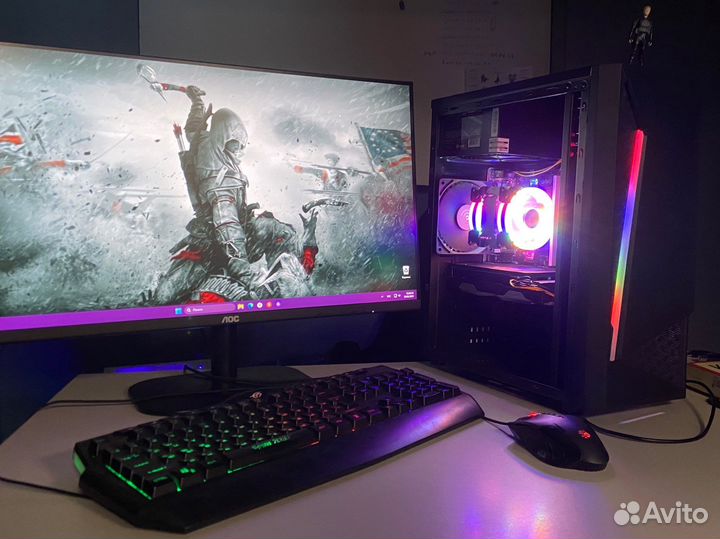 Игровой системный блок Ryzen