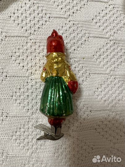 Елочные игрушки СССР на прищепке