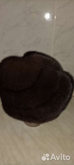 Шапка норковая женская