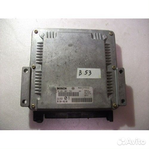 Блок управления двигателем Peugeot 406 0281001782