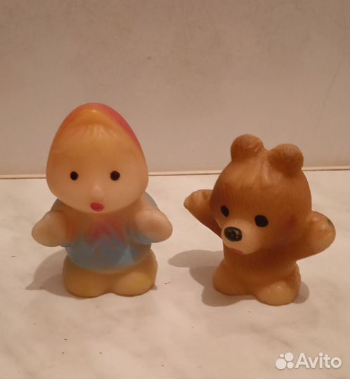 Резиновые игрушки СССР