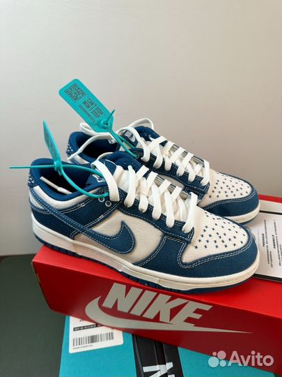 Nike dunk low industrial blue(оригинал)