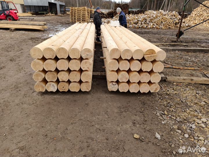 Баня дом из бревна 6/6 d-220мм