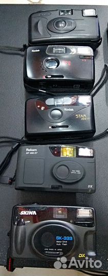 Плёночный фотоаппарат коллекция 15 штук