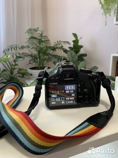 Фотоаппарат canon 450d с объективом 18-55 mm