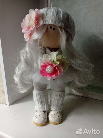 Текстильная интерьерная кукла Ангел