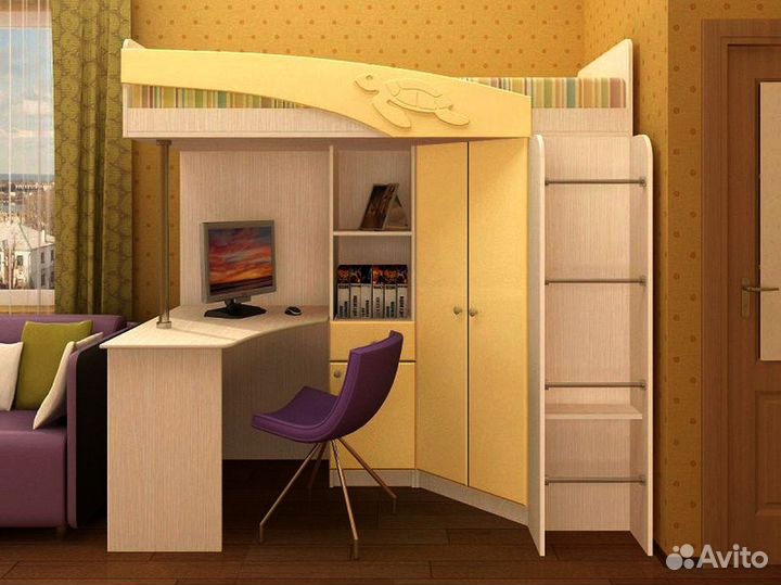 Детская Бемби 3D Ваниль матовый