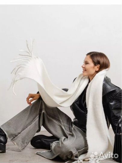 Шарф палантин тёплый