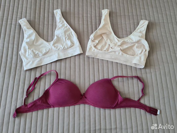 Бюстгальтер и топики 75С пакетом