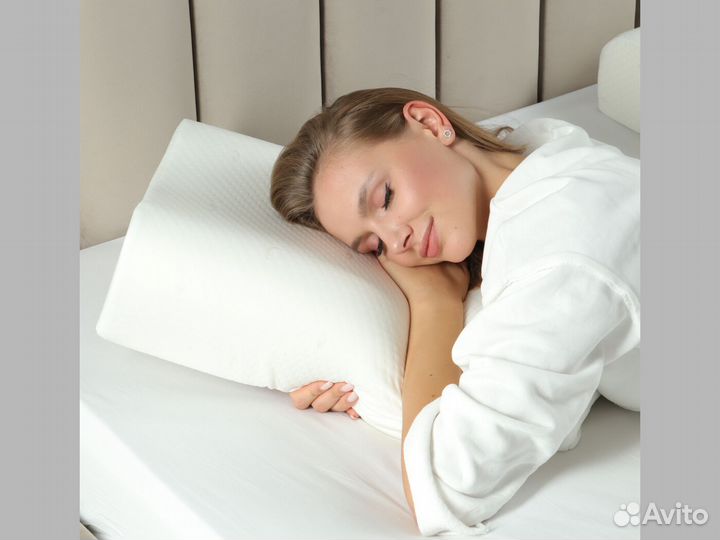 Ортопедическая подушка для сна 60х40х13/10 см