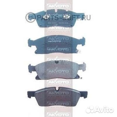 Колодки тормозные дисковые передние Akyoto AKD-128