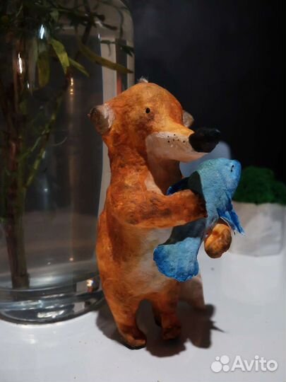 Ватные ёлочные игрушки