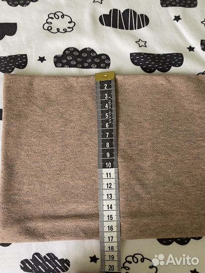 Комплект шапка-бини и снуд для девочки