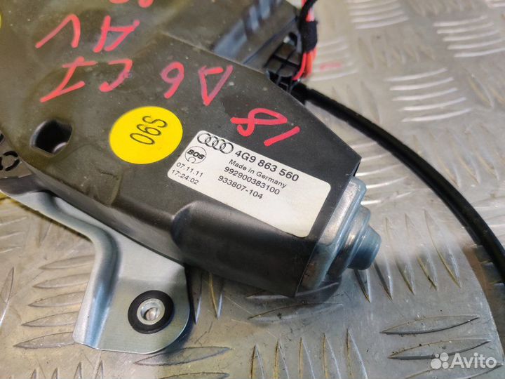 Привод шторки багажника Audi A6 Avant C7 4G5 cgwd