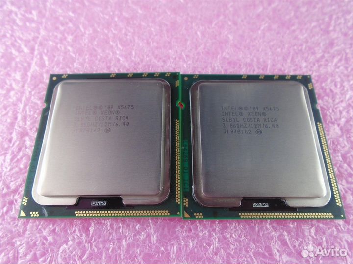 X5675 X5660 6 ядер 95w S1366