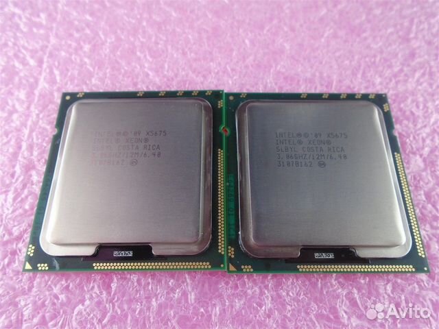 X5675 X5660 6 ядер 95w S1366