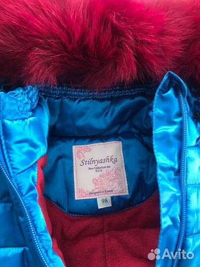 Зимний комбинезон для девочки (новый)