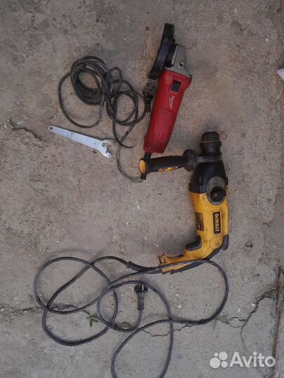 Перфоратор деволт, болгарка милвоки