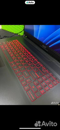 Ноутбук msi katana gf76 12uc 257xru