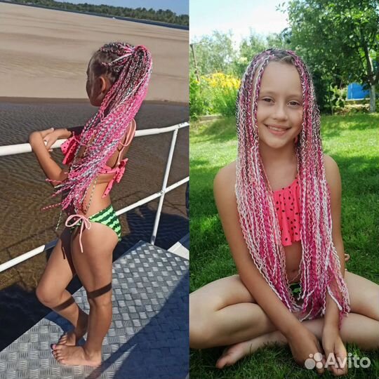 Плетение косичек Зизи