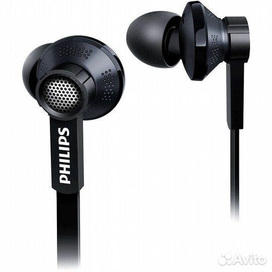 Наушники с микрофоном philips TX1 BK