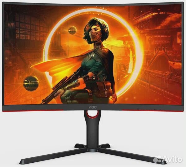 Монитор AOC gaming 2k-2560x1440 165 Гц CQ27G3SU/BK