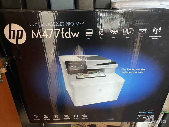 Принтер лазерный hp M477fdw