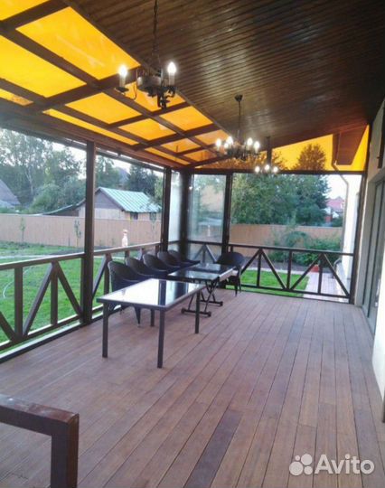 Остекление беседок и террас