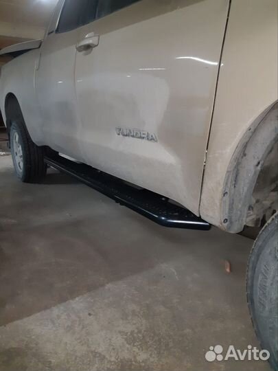 Силовые пороги на Toyota Tundra Double Cab