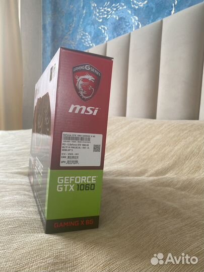 Видеокарта gtx 1060 6gb gaming msi