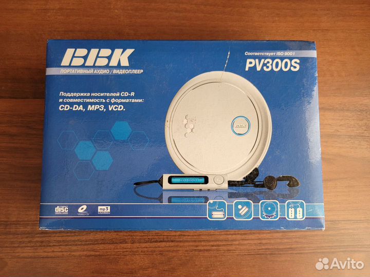 Cd mp3 плеер BBK PV300S