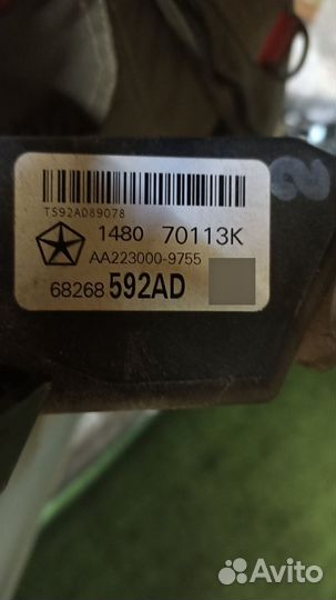 Dodge RAM 2019+ радиатор охлаждения 68341188AA