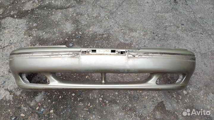 Передний бампер на Daewoo Nexia