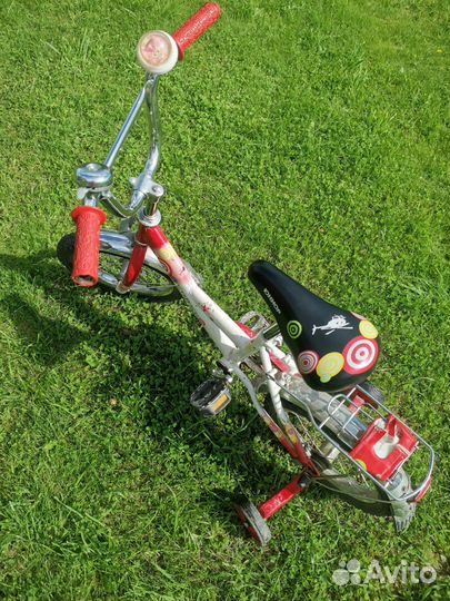 Детский велосипед четырехколесный 12