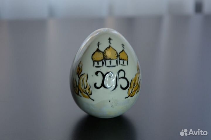Яйцо пасхальное керамическое