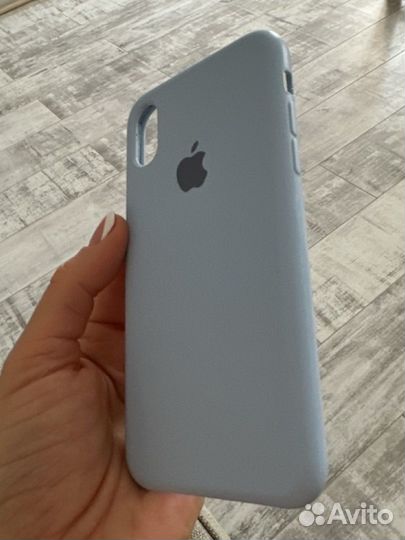 Чехол на iPhone X силиконовый