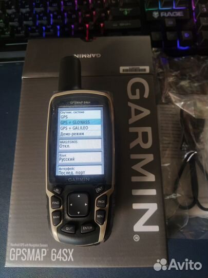 Новый GPS / глонасc навигатор Garmin GPSmap 64sx