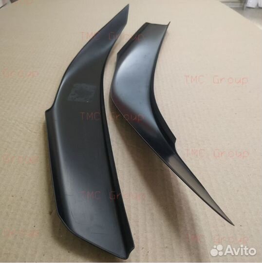 Реснички на фары Hyundai Solaris I (14-17) рестайл