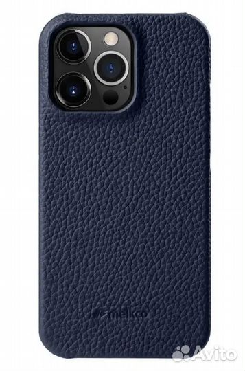 Кожаный чехол накладка iPhone 14 Pro Max