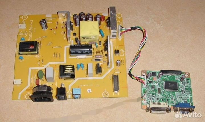 Main Board, лампа подсветки, микромотор