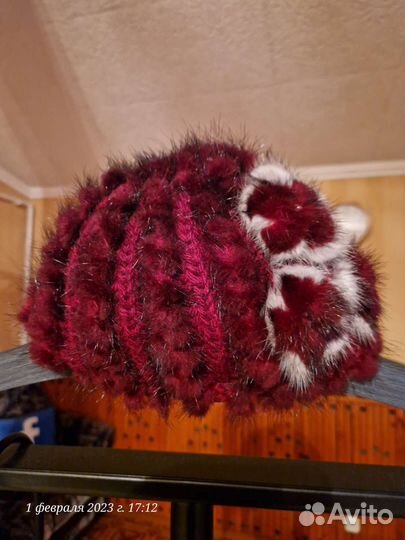 Шапка женская вязанная