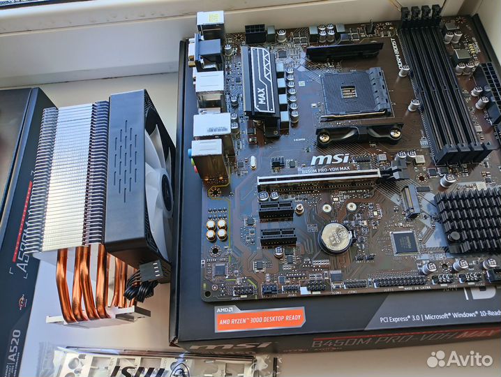 Комплект Ryzen 5 5600 16 32Gb Озу 3200 Новый